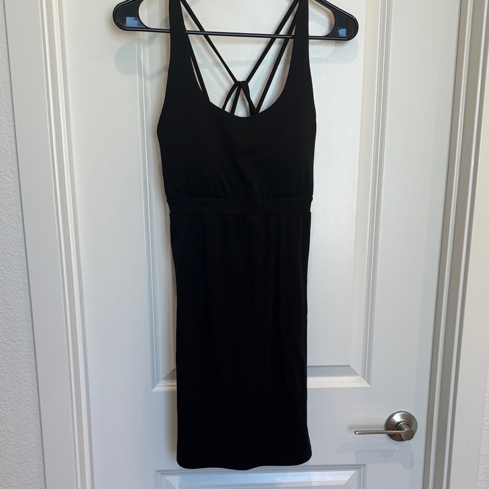 SOMA black strap back dress